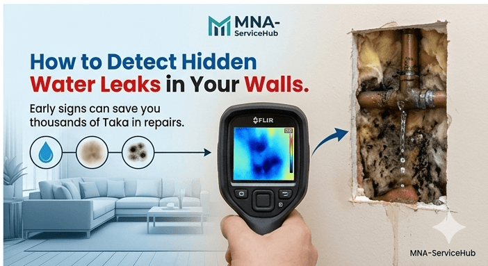 How to Detect Hidden Water Leaks in Your Walls