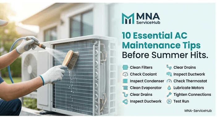 10 Essential AC Maintenance Tips Before Summer Hits